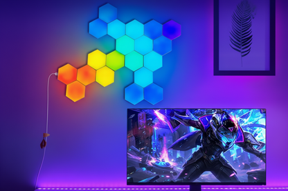 Smart RGB Hexagon Wall Lights