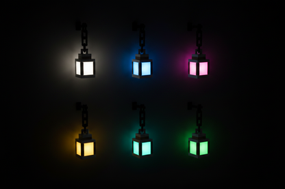 Pixelated Minecraft Lantern Light
