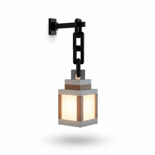 Pixelated Minecraft Lantern Light