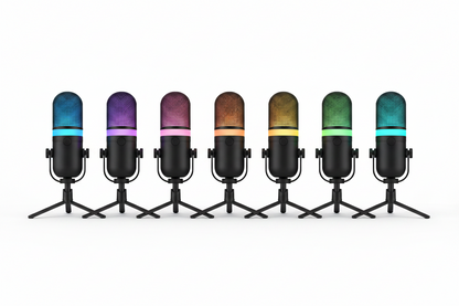 RIKSOIN RGB Gaming Microphone